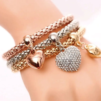 Set Pulseras GSR - Corazones