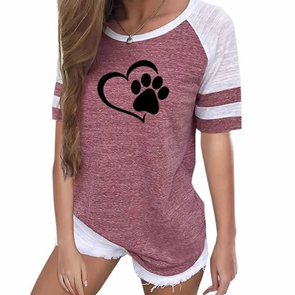 Camiseta Amor Canino para Mujeres