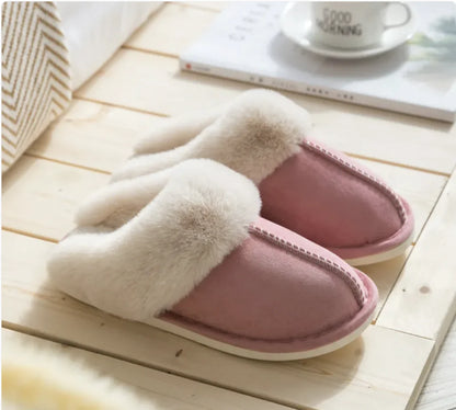 Pantuflas de Algodón Mullidas para Mujer