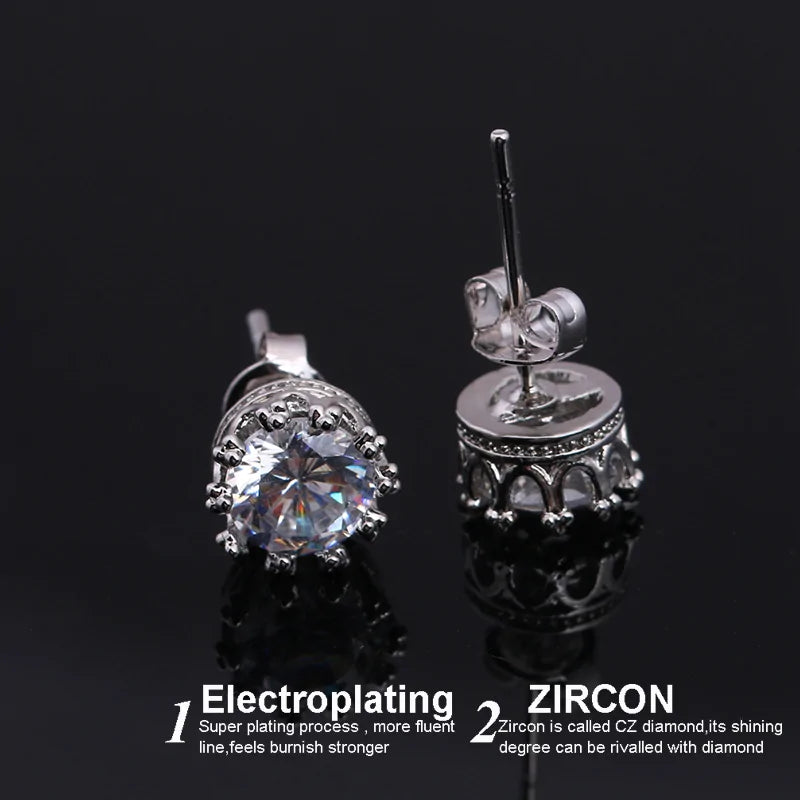 Women's Fashion Crystal Zircon Earrings