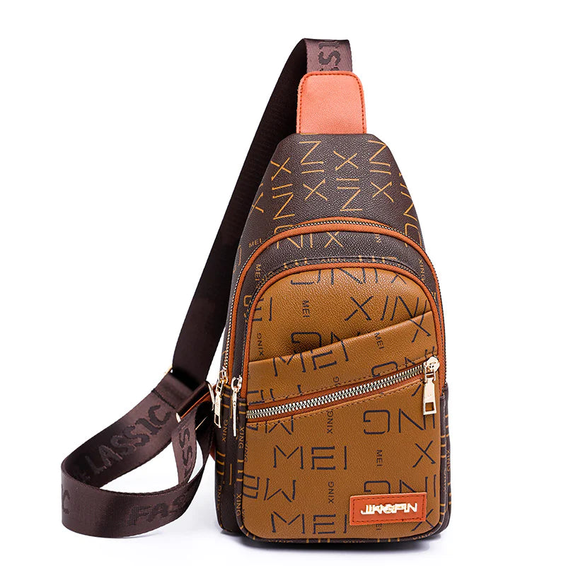 Crossbody Moderno con Diseño de Letras